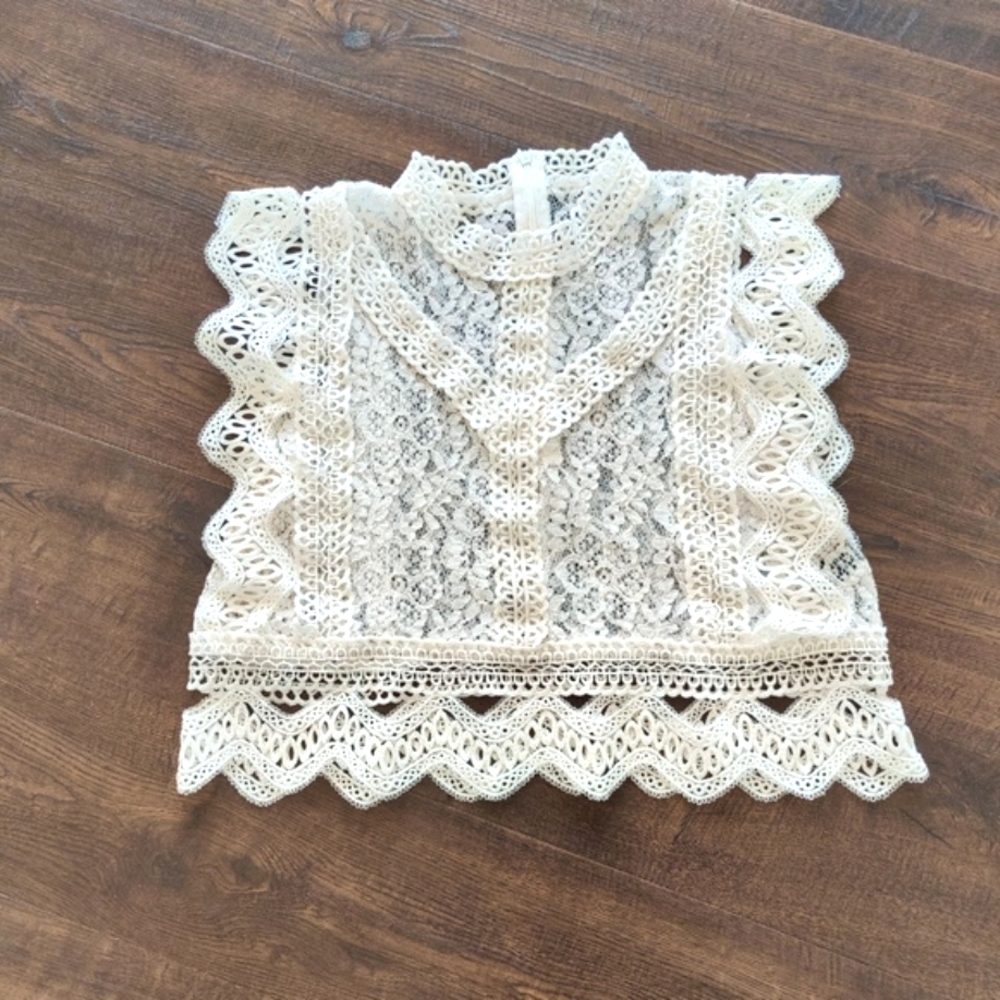 White Lace Top
